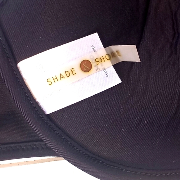 Shade & Shore Black Halter👙 Bikini Top - Picture 7 of 12